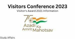 Visitor’s Conference 2023: Information about the awards of the year 2021