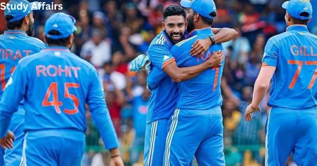 Sri Lanka gets defeated by the bowling of Asia Cup 2023 champion Bharat.